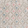 Cream Art Silk Nehru Jacket with Embroidery